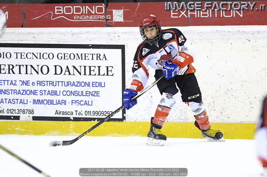 2017-02-05 Valpellice Verde-Hockey Milano Rossoblu U14 3022
